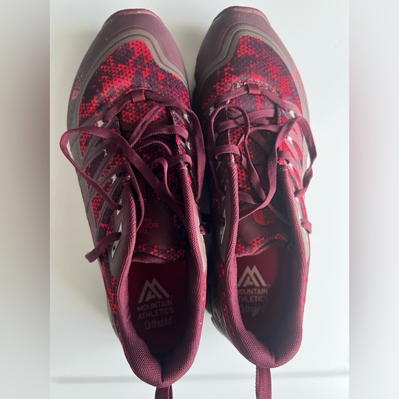 The North Face Women's Burgundy Athletic Shoes - Picture 1 of 6